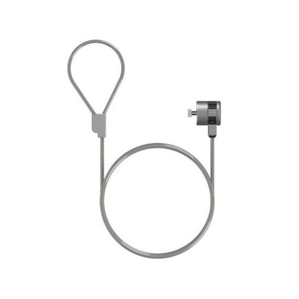 en la oficina o incluso cuando estás de viaje. Su diseño compacto y ligero facilita su transporte y almacenamiento. El cable de seguridad Aisens cuenta con un mecanismo de cierre seguro que evita que sea fácilmente removido sin el uso de herramientas especiales.