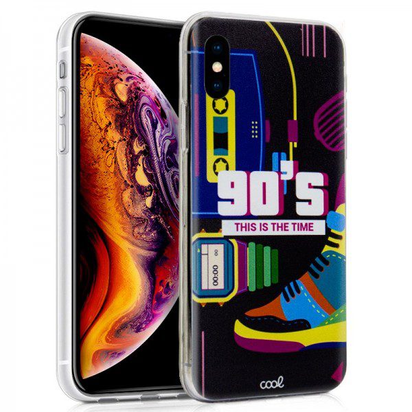 Carcasa iPhone XS Max Dibujos Retro Barato. Original