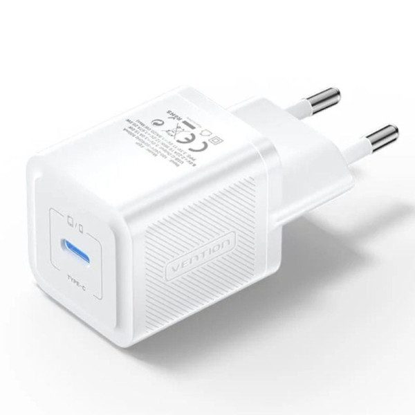 cuenta con dos puertos USB-C PD (Power Delivery) y dos puertos USB-A QC (Quick Charge)
