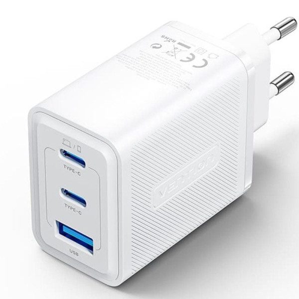 cámaras digitales y otros dispositivos compatibles. Este cargador cuenta con tecnología inteligente de carga rápida