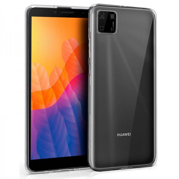 Funda Silicona Huawei Y5p (Transparente) Barato. Original