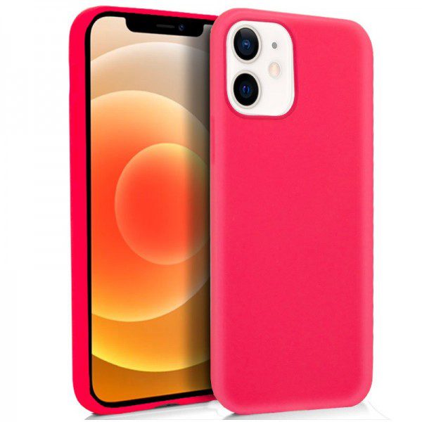 Funda Silicona iPhone 12 mini (Rosa) Barato. Original