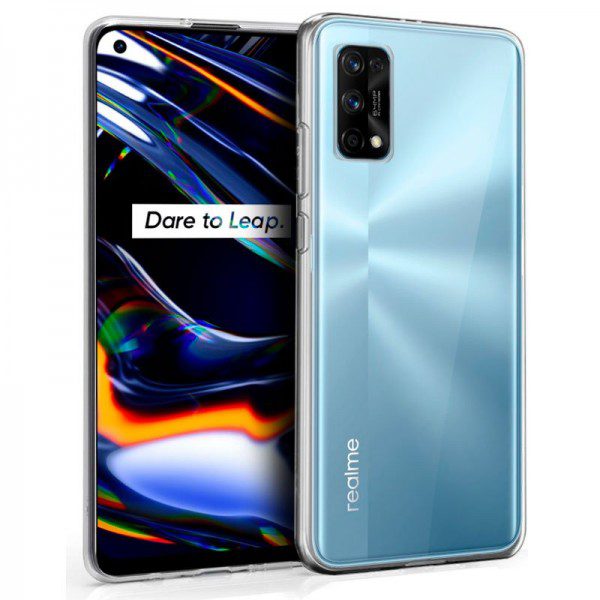 Funda Silicona Realme 7 Pro (Transparente) Barato. Original