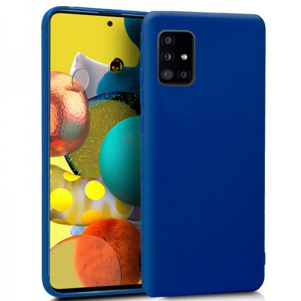 Funda Silicona Samsung A516 Galaxy A51 5G (Azul) Barato. Original