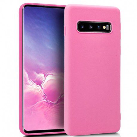Funda Silicona Samsung G973 Galaxy S10 (Rosa) Barato. Original