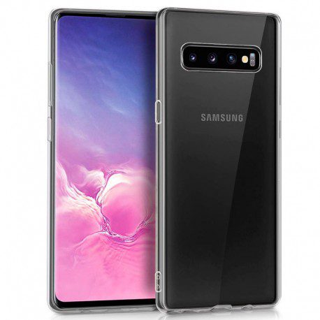 Funda Silicona Samsung G973 Galaxy S10 (Transparente) Barato. Original