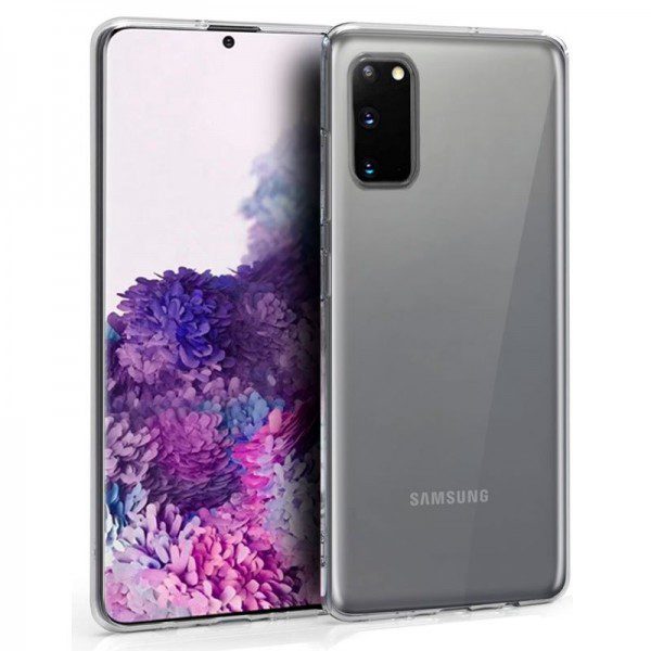 Funda Silicona Samsung G980 Galaxy S20 (Transparente) Barato. Original
