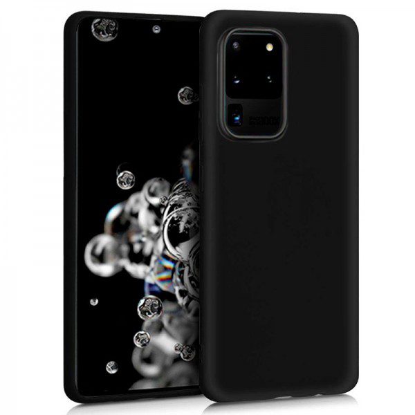 Funda Silicona Samsung G988 Galaxy S20 Ultra 5G (Negro) Barato. Original