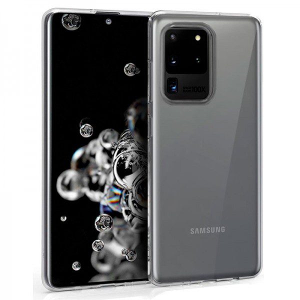 Funda Silicona Samsung G988 Galaxy S20 Ultra 5G (Transparente) Barato. Original