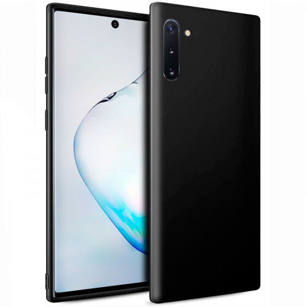 Funda Silicona Samsung N970 Galaxy Note 10 (Negro) Barato. Original