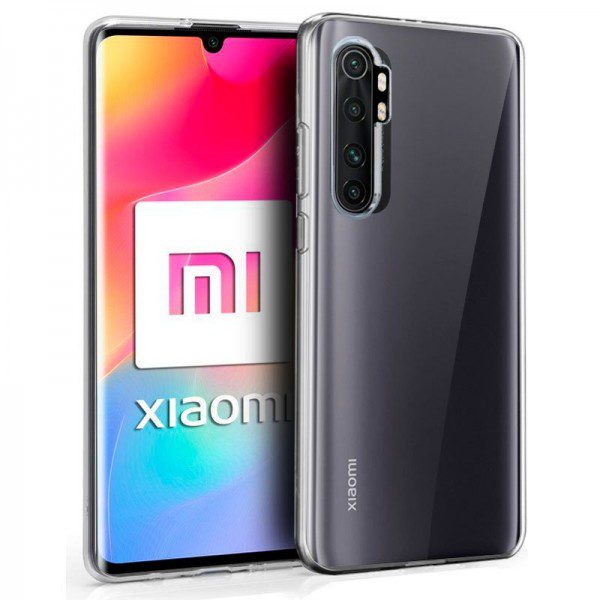 Funda Silicona Xiaomi Mi Note 10 Lite (Transparente) Barato. Original