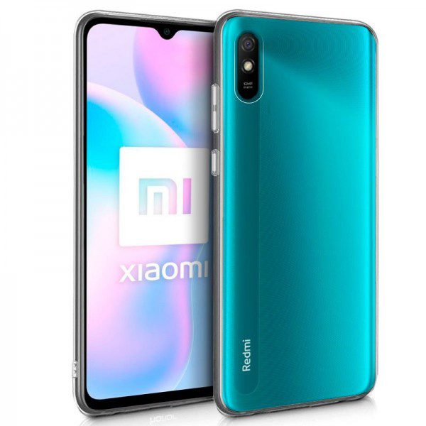 Funda Silicona Xiaomi Redmi 9A (Transparente) Barato. Original