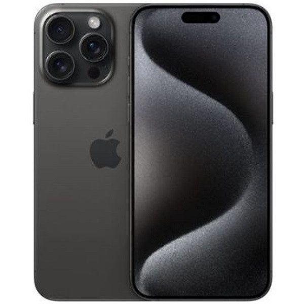 El iPhone 15 Pro Max 256GB negro es un dispositivo fabricado en titanio que es un material muy resistente y ligero de calidad aeroespacial. Su parte trasera es de vidrio mate textualizado y la parte delantera con Ceramic Shield que ofrece una gran resistencia. Con pantalla OLED Super Retina XDR de 6.7 pulgadas con ProMotion y una frecuencia de actualización de 120 Hz. Su interfaz Dynamic Island muestra alertas ya actividades en tiempo real. Equipado con el chip A17 Bionic que es el más potente del mercado. Ofrece una autonomía de 24 horas. Contiene triple cámara y 7 objetivos profesionales que dan una flexibilidad de encuadre impresionante. Haz fotos en alta resolución y consigue los planos más nítidos con el teleobjetivo x5. En su lateral incorpora un botón personalizable para acceder directamente a las aplicaciones. Con conector USB-C y Wi Fi 6E. Diseñado para proteger tu privacidad y tener más control sobre tus datos. Incluye prestaciones como Emergencia SOS vía satélite o detención de accidentes.