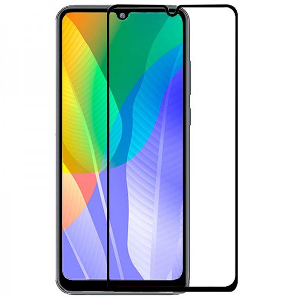 Protector Pantalla Cristal Templado Huawei Y6p (FULL 3D Negro) Barato. Original