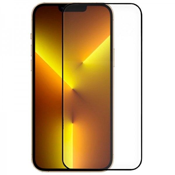 Protector Pantalla Cristal Templado COOL para iPhone 13 Pro Max / 14 Plus (FULL 3D Negro)