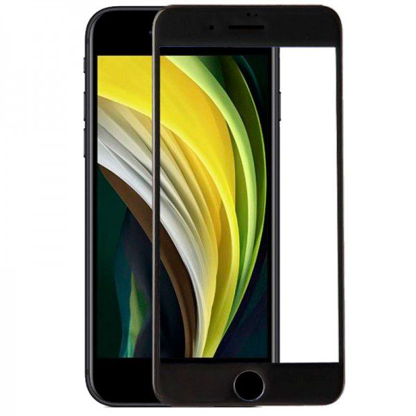 Protector Pantalla Cristal Templado iPhone SE (2020) (FULL 3D Negro) Barato. Original