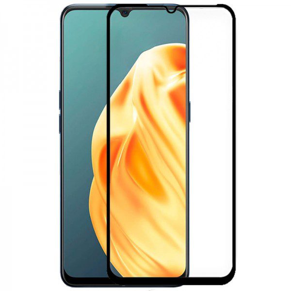 Protector Pantalla Cristal Templado Oppo A91 (FULL 3D Negro) Barato. Original