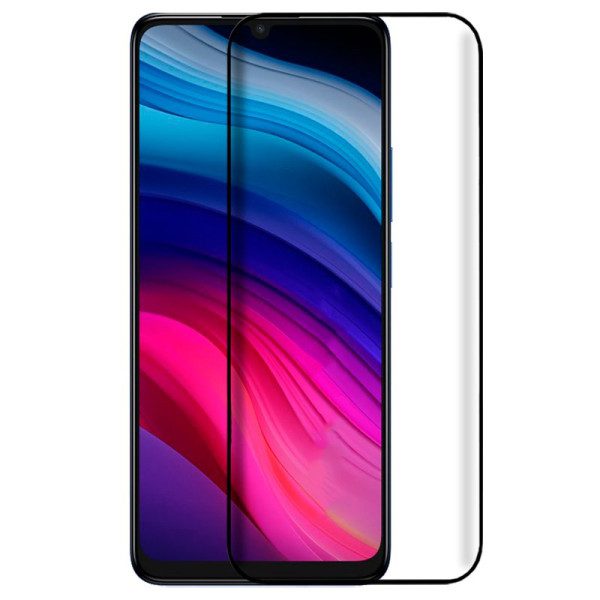 Protector Pantalla Cristal Templado COOL para TCL 505 (FULL 3D Negro)