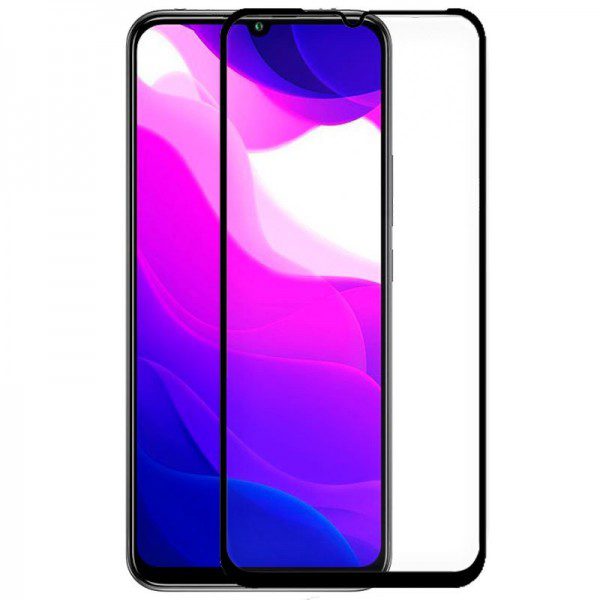 Protector Pantalla Cristal Templado Xiaomi Mi 10 Lite (FULL 3D Negro) Barato. Original