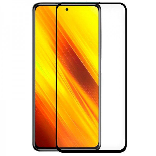 Protector Pantalla Cristal Templado Xiaomi Pocophone X3 (FULL 3D Negro) Barato. Original