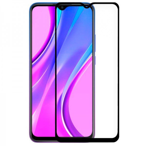Protector Pantalla Cristal Templado Xiaomi Redmi 9 (FULL 3D Negro) Barato. Original