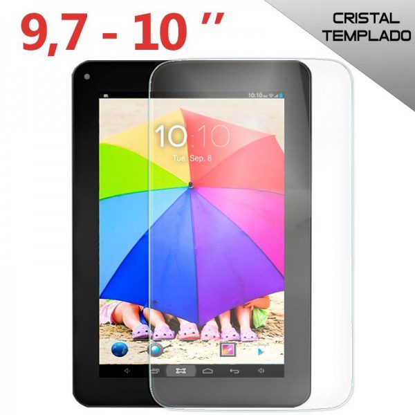 Protector Pantalla Cristal Templado Universal Tablet 9.7 - 10.1 pulg (24