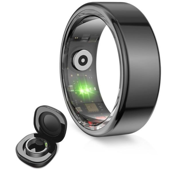 sueño y ritmo cardíaco. Su batería duradera y resistencia al agua IP68 lo hacen ideal para el uso diario. Este anillo inteligente es perfecto para quienes buscan elegancia y funcionalidad en un solo accesorio.