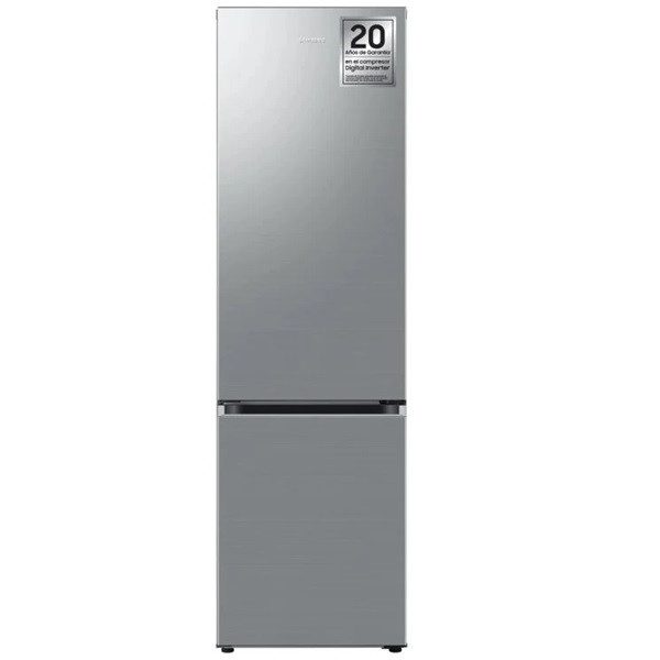 cuenta con tecnología No Frost que evita la acumulación de hielo tanto en el compartimento del frigorífico como en el congelador.