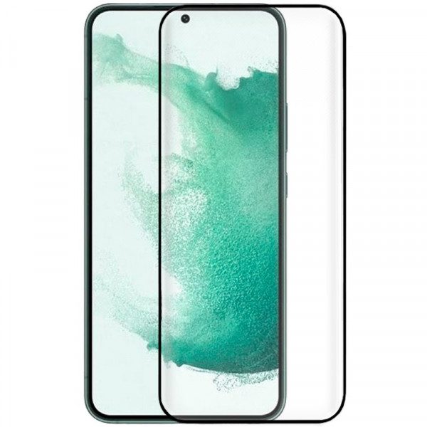 Protector Pantalla Cristal Templado COOL para Samsung S906 Galaxy S22 Plus (FULL 3D Negro)