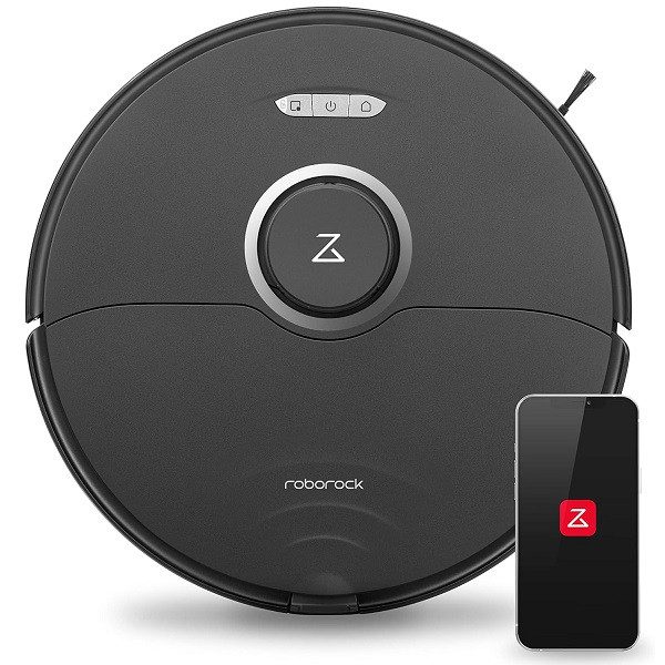 evitar caídas y adaptarse a muebles. Está equipado con una batería de 5200 mAh para una autonomía de hasta 3 horas. Es compatible con la aplicación Roborock para controlar y programar la limpieza de tu hogar.