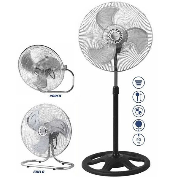 puedes personalizar la intensidad del aire según tus necesidades. Ya sea que desees una brisa suave para relajarte o un flujo de aire potente para refrescarte rápidamente